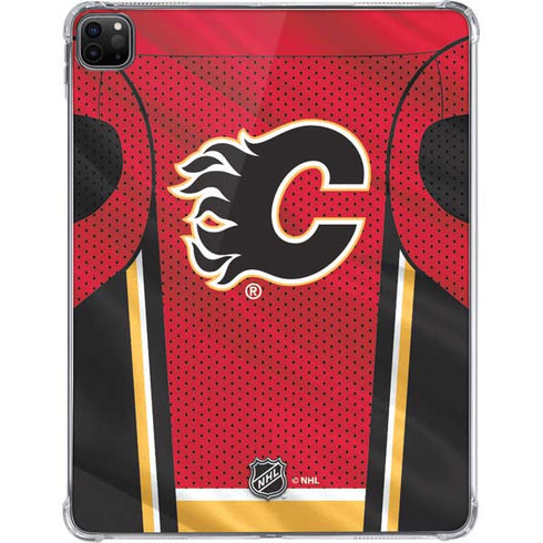 NHL Calgary Flames Home Jersey iPad Pro 11in (2024) Clear Case
